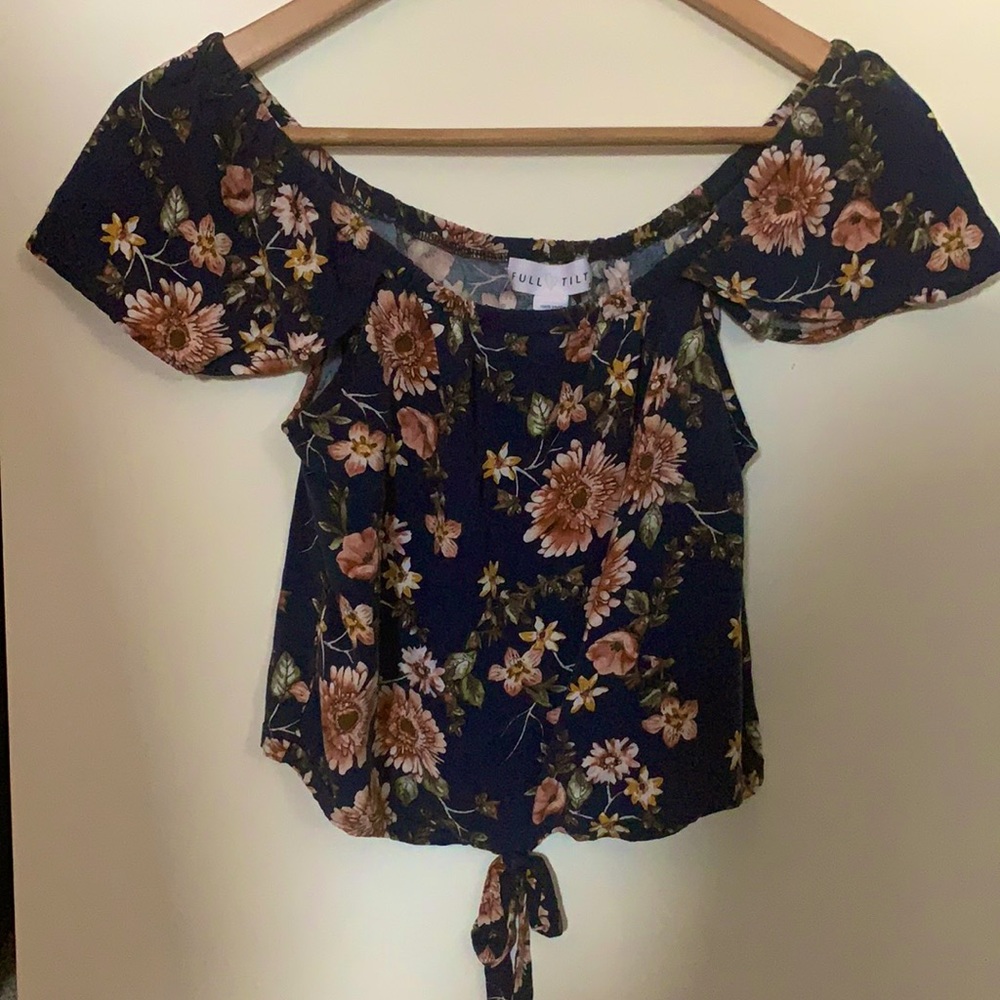 Full Tilt. Off the shoulder Floral Top. A